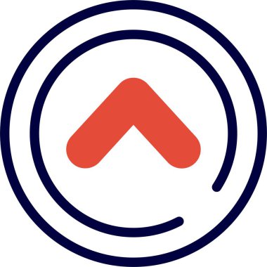 Zirveye dönüyoruz. Web basit simgesi illüstrasyonu