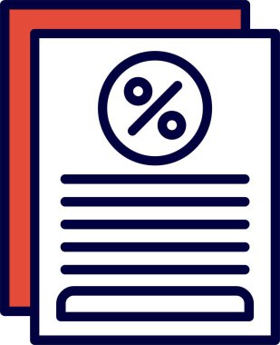 Komisyon Simgesi, Vektör İllüstrasyonu 