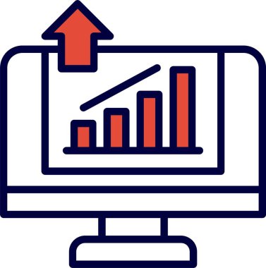 Büyüme Hacking Simgesi, Vektör İllüstrasyonu 