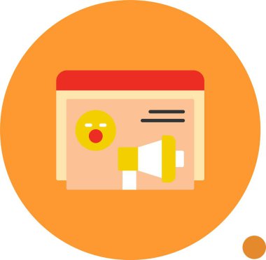 Meme Simgesi, Vektör İllüstrasyonu