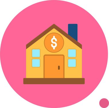 Yaşayan Web simgesi vektör illüstrasyonunun maliyeti