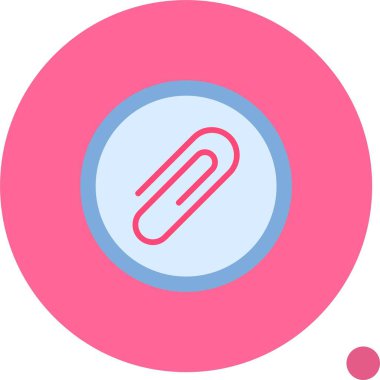 kağıt raptiyesi vektör illüstrasyonuName 