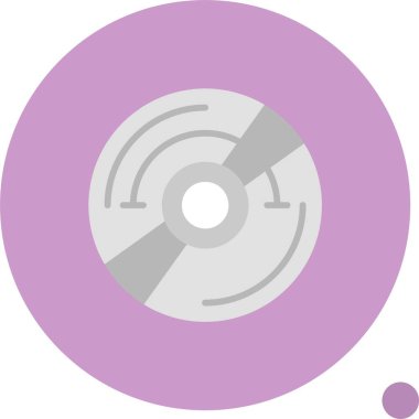 Disk simgesi vektör illüstrasyonunu sıkıştır 