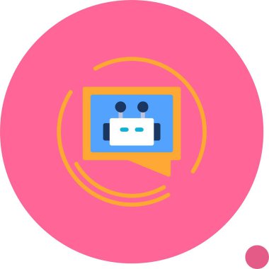 Simge vektör illüstrasyonunu otomatik yanıtla 