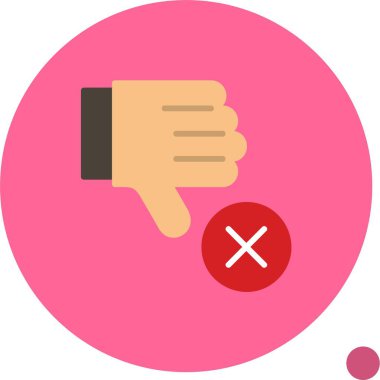 Web simgesi vektör illüstrasyonundan hoşlanmadım