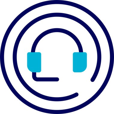 ikon vektör illüstrasyonunu destekle 