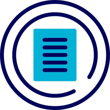 Servis simgesi vektör illüstrasyonu terimleri 