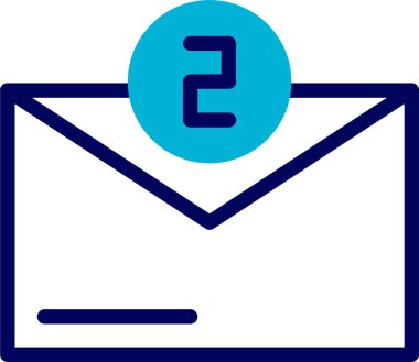 Bildirim Rozeti Web simgesi vektör çizimi