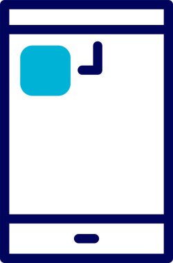 Uyarı Işık Web simgesi vektör illüstrasyonu