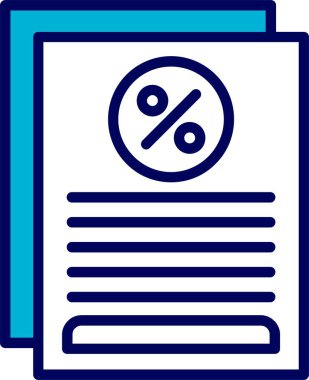 Komisyon web simgesi vektör illüstrasyonu