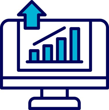 Büyüme Hacking web simgesi vektör çizimi