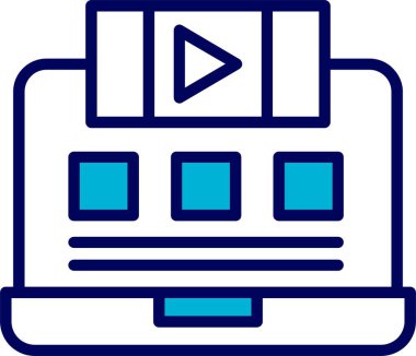 Uzun Menzil Planlama web simgesi vektör çizimi