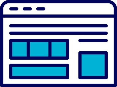 Yerel Reklam Ağı vektör illüstrasyonuName