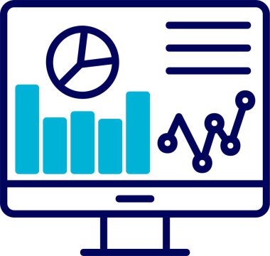  Web Analizi Web simgesi vektör illüstrasyonu