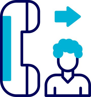 Kişi web simgesi vektör illüstrasyonu