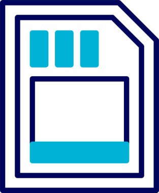 Kamera Sürücüsü Web simgesi vektör çizimi