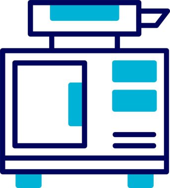 Eko Jeneratör web simgesi vektör çizimi