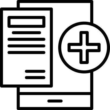 Simge oluştur, vektör basit illüstrasyon