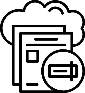 Dosya simgesini, vektör illüstrasyonunu yeniden adlandır