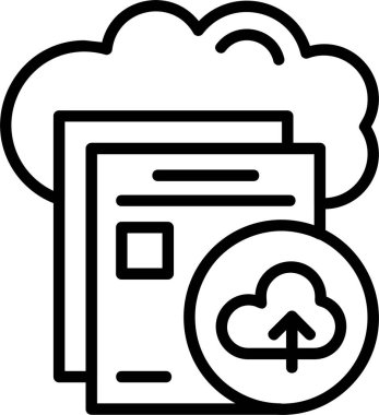 Yedek bilgisayar simgesi. özet vektör illüstrasyonu