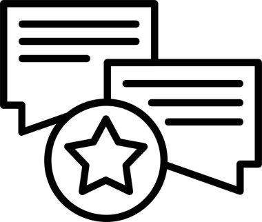 Kaliteli. Web simgesi basit illüstrasyon