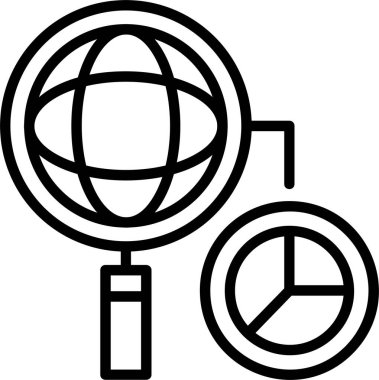 Depo. Web simgesi basit illüstrasyon