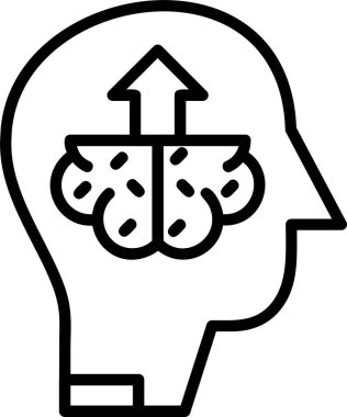 Bilgi Çıkarma simgesi, vektör basit illüstrasyon