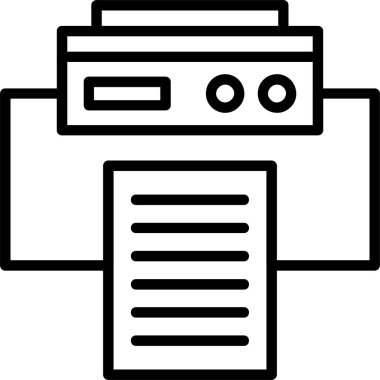 Veri Bilgisi simgesi, vektör basit illüstrasyon