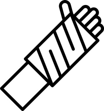 Tıbbi simge, vektör basit illüstrasyon