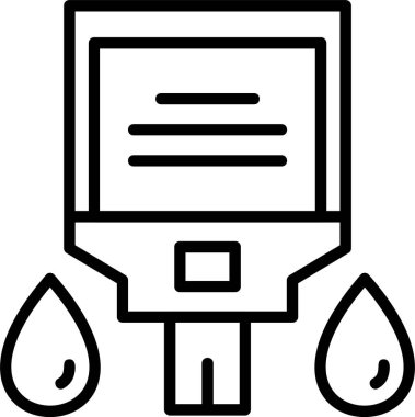 Tıbbi simge, vektör basit illüstrasyon