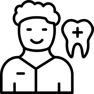 Tıbbi simge, vektör basit illüstrasyon