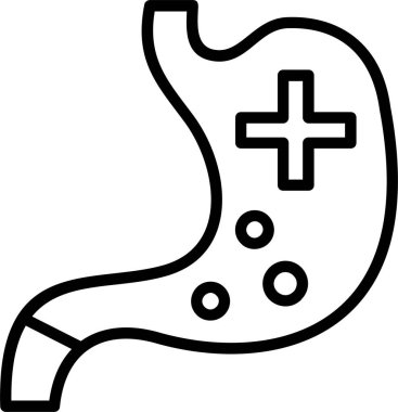 Tıbbi simge, vektör basit illüstrasyon