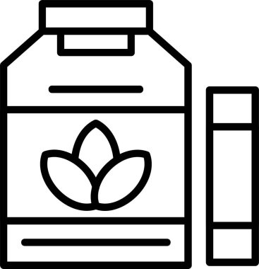  Bitkisel Tedavi simgesi, vektör basit illüstrasyon