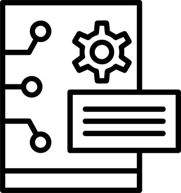 Taşınabilirlik simgesi, vektör basit illüstrasyon