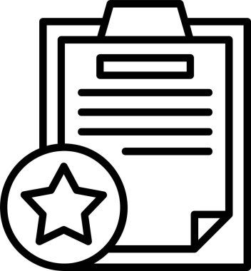 Kaliteli. Web simgesi basit illüstrasyon