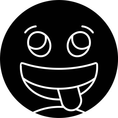 Beyaz arkaplanda yüz tatlandırıcı yiyecek simgesi, vektör illüstrasyonu