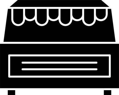 Beyaz arkaplanda simgeyi oyala, vektör illüstrasyonuName 