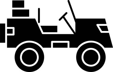 Beyaz arkaplanda cip simgesi, vektör illüstrasyonu 