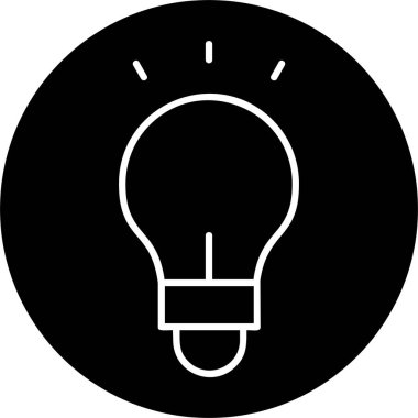 fikir simgesi işaret vektör illüstrasyonu 