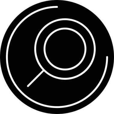 Arama simgesi vektör illüstrasyonu