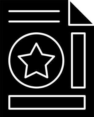 Kalite simgesi işaret vektörü çizimi 