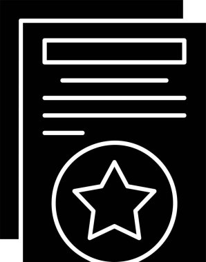 Kalite simgesi işaret vektörü çizimi 