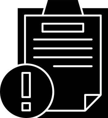 Ünlem işareti simgesi vektör çizim 