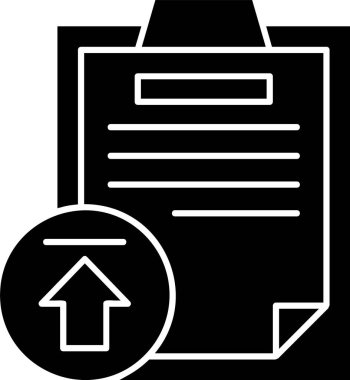 Gönderme simgesi işaretinin vektör illüstrasyonu