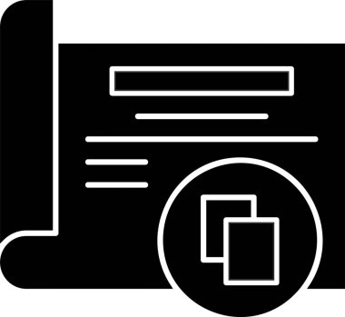 simge işaret vektör illüstrasyonunu kopyala 