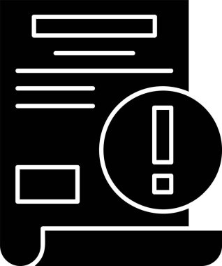 Ünlem işareti simgesi vektör çizim 