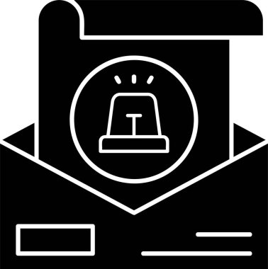 Uyarı simgesi vektör illüstrasyonu 