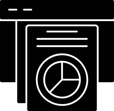 Depolama simgesi işaret vektörü illüstrasyonu 