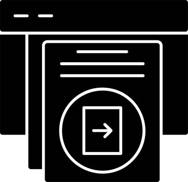 simge simgesi vektör illüstrasyonunu taşı 