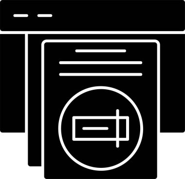 Simge işaret illüstrasyonunu yeniden adlandır 